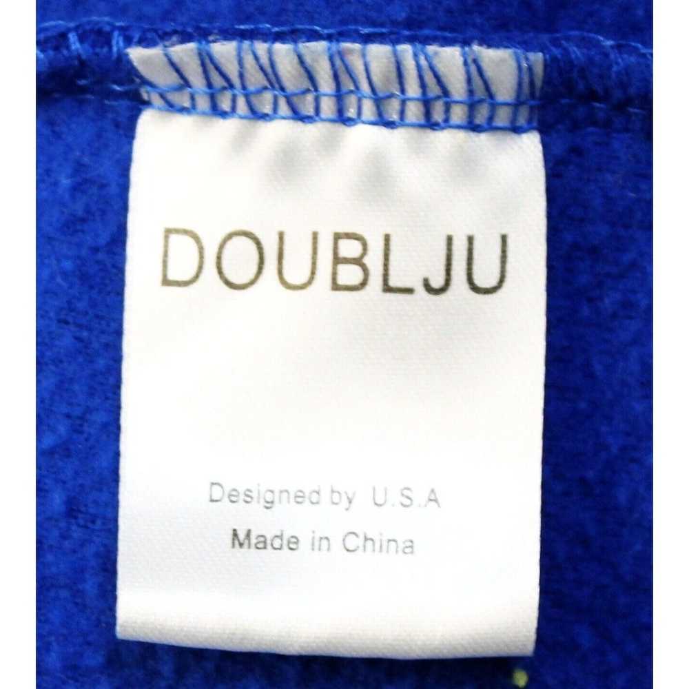 Other DOUBLJU Blue Fleece ZIp-Up Hoodie Women's S… - image 7