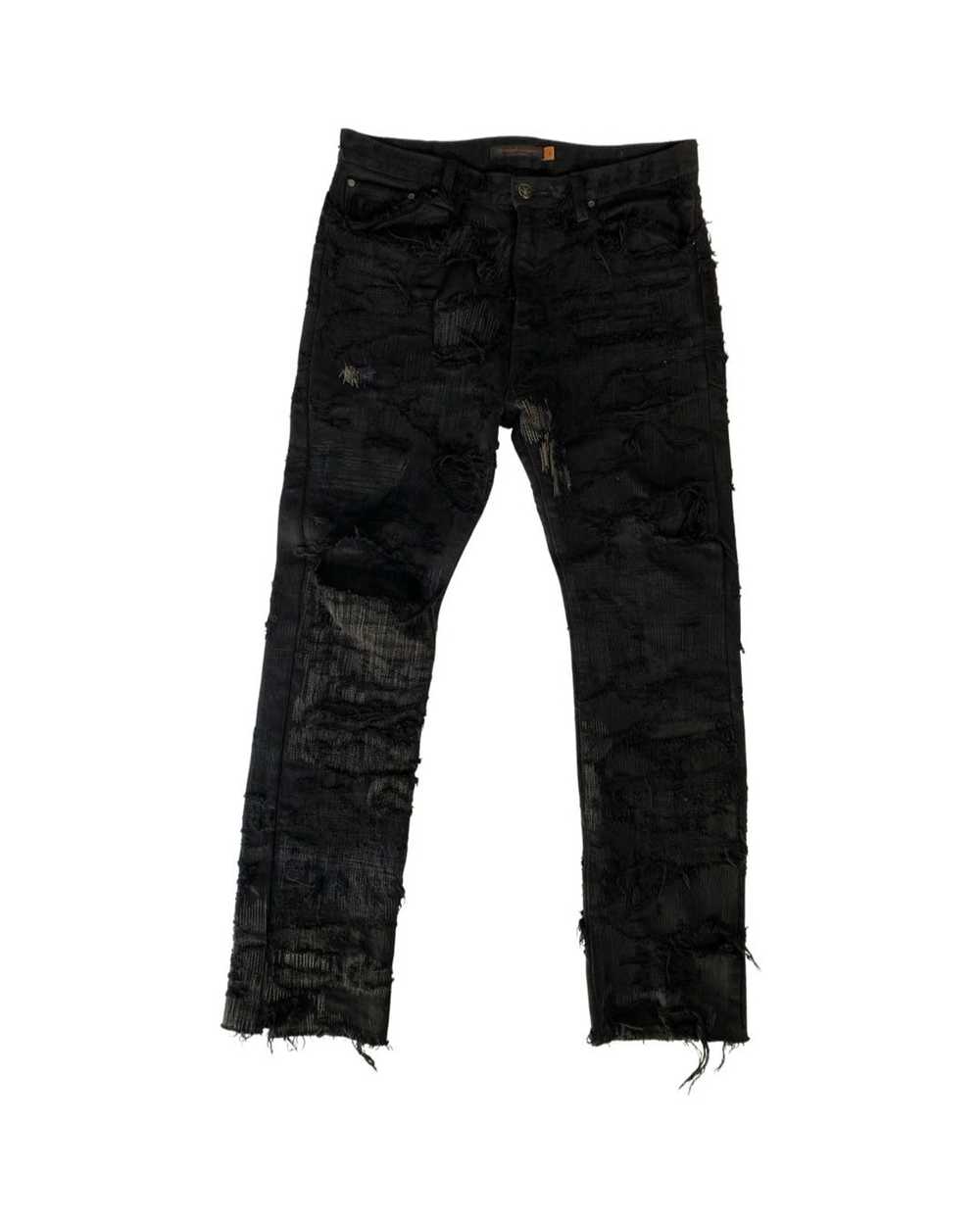 Undercover Undercover AW05 85 Denim Distressed Je… - image 9