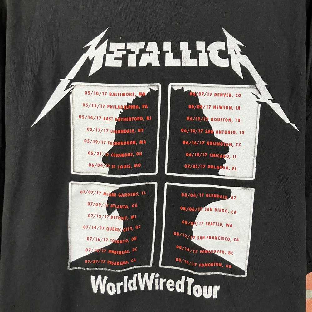 Metallica Metallica Rock Band Merch 2017 World Wi… - image 6