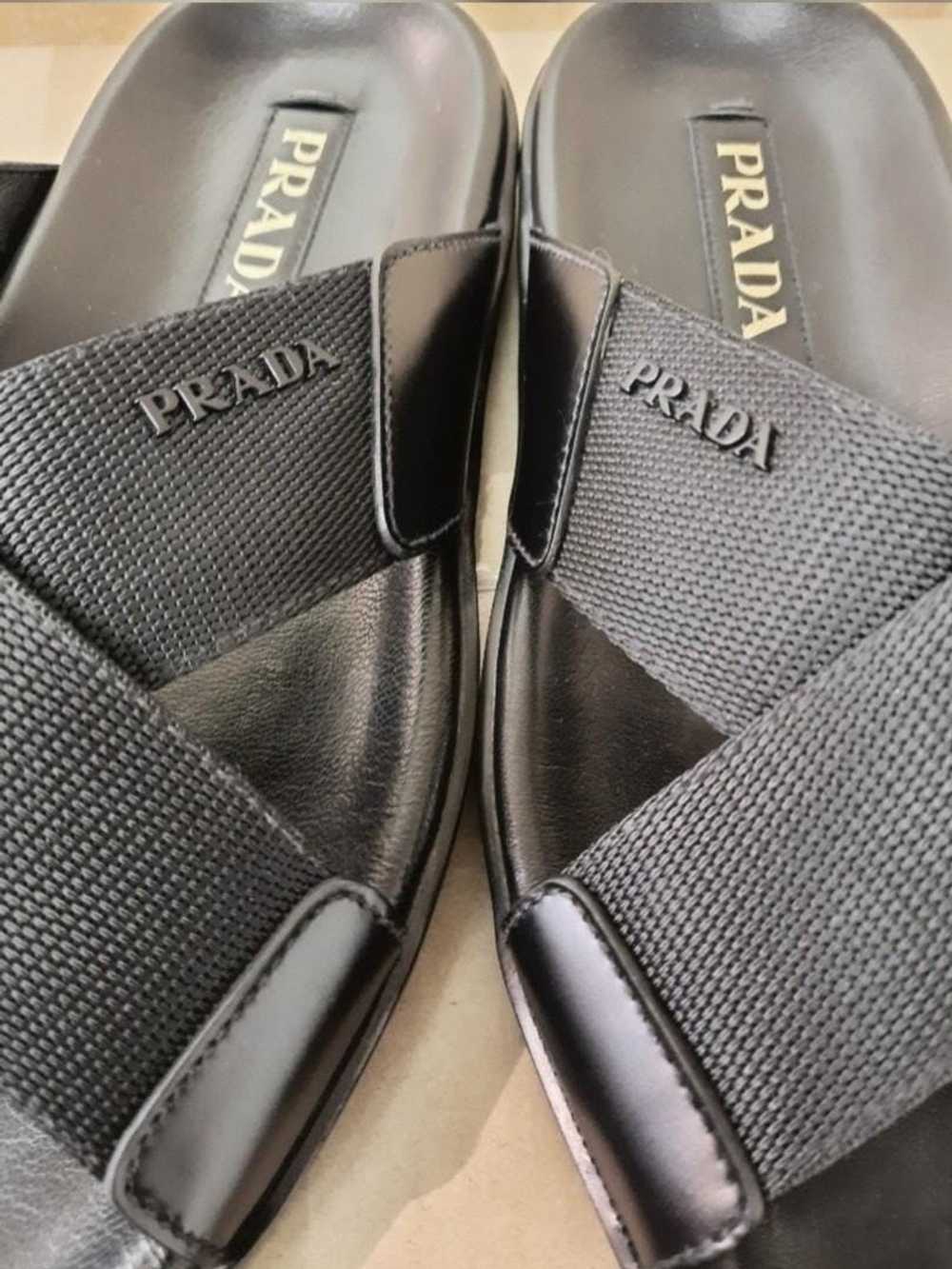 Prada PRADA Black leather slipper - image 2