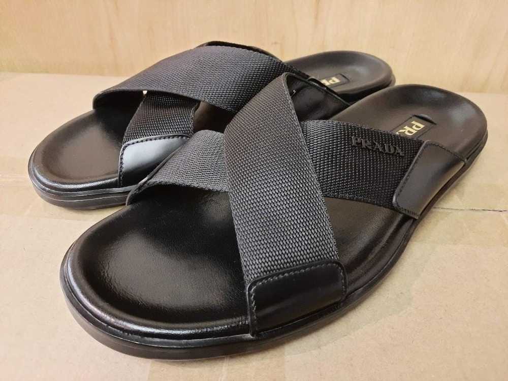 Prada PRADA Black leather slipper - image 3