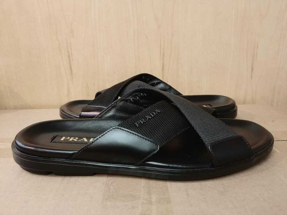 Prada PRADA Black leather slipper - image 4