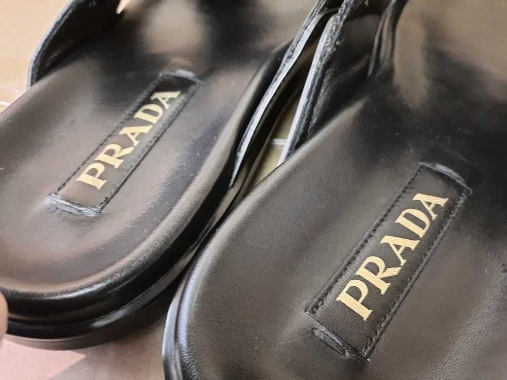 Prada PRADA Black leather slipper - image 5