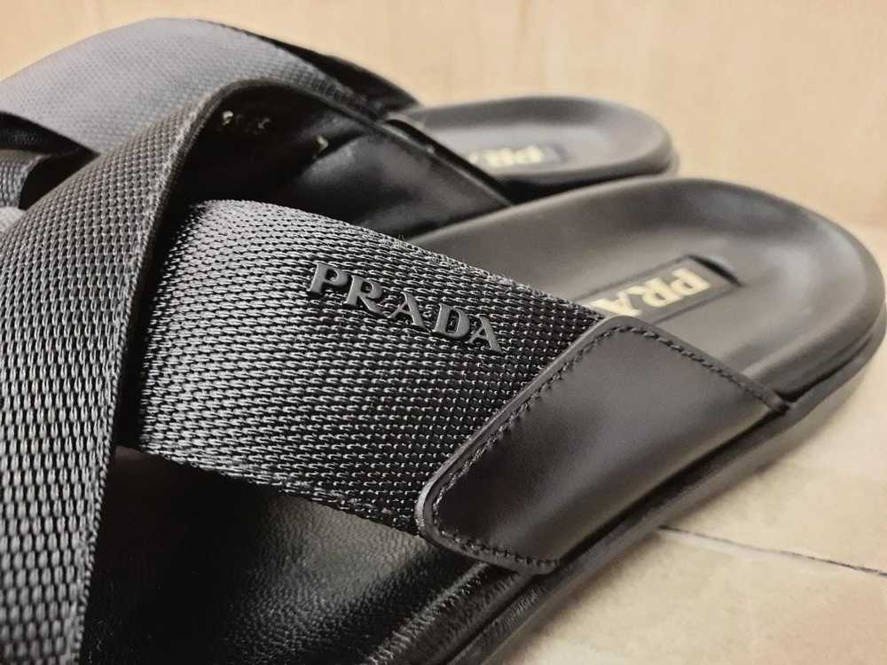 Prada PRADA Black leather slipper - image 6