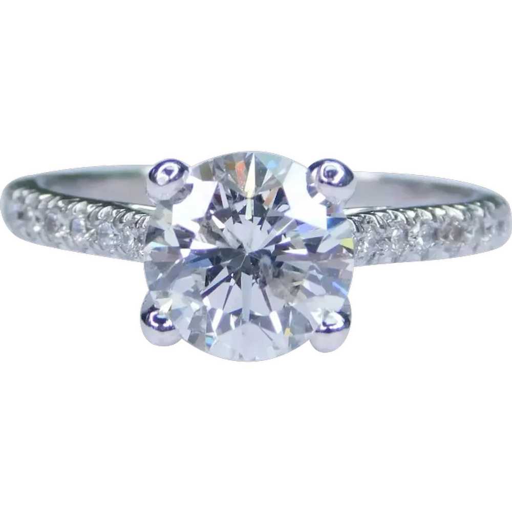 Veragio 1.78ctw Diamond Solitaire Engagement Ring… - image 1