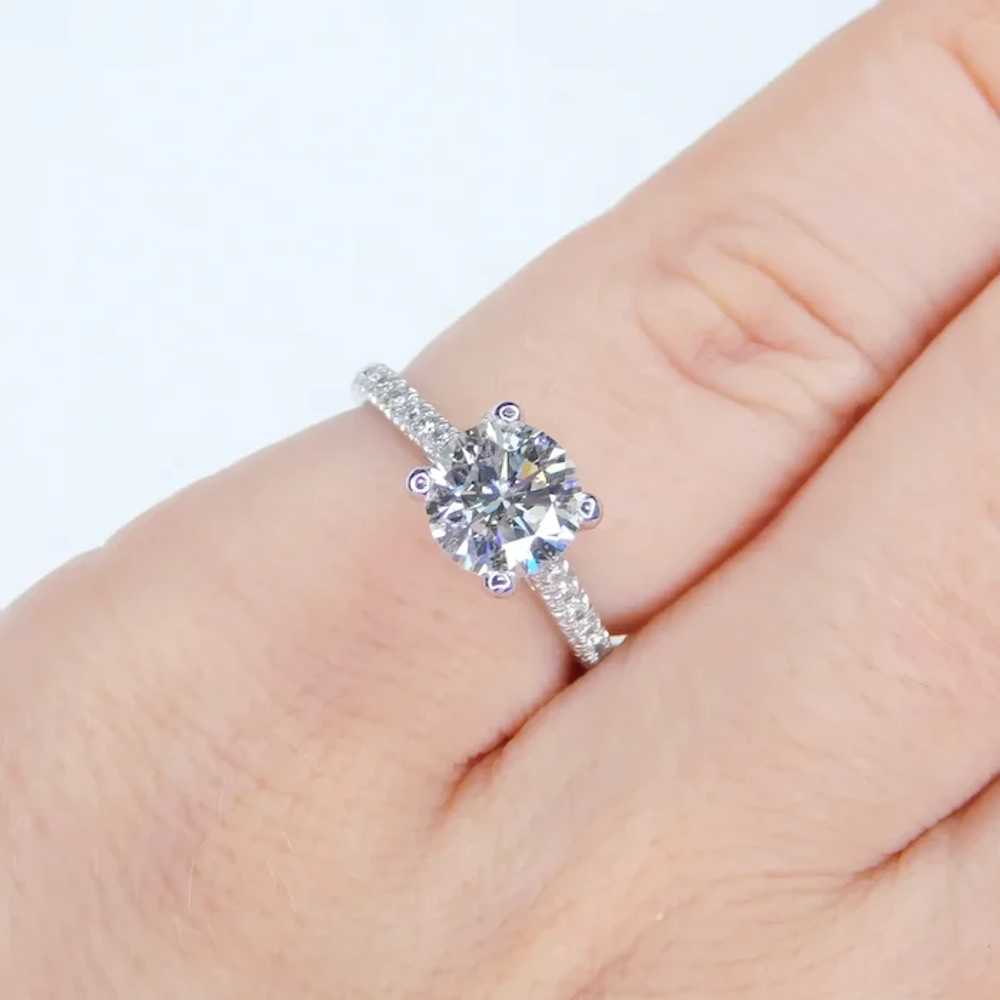 Veragio 1.78ctw Diamond Solitaire Engagement Ring… - image 5