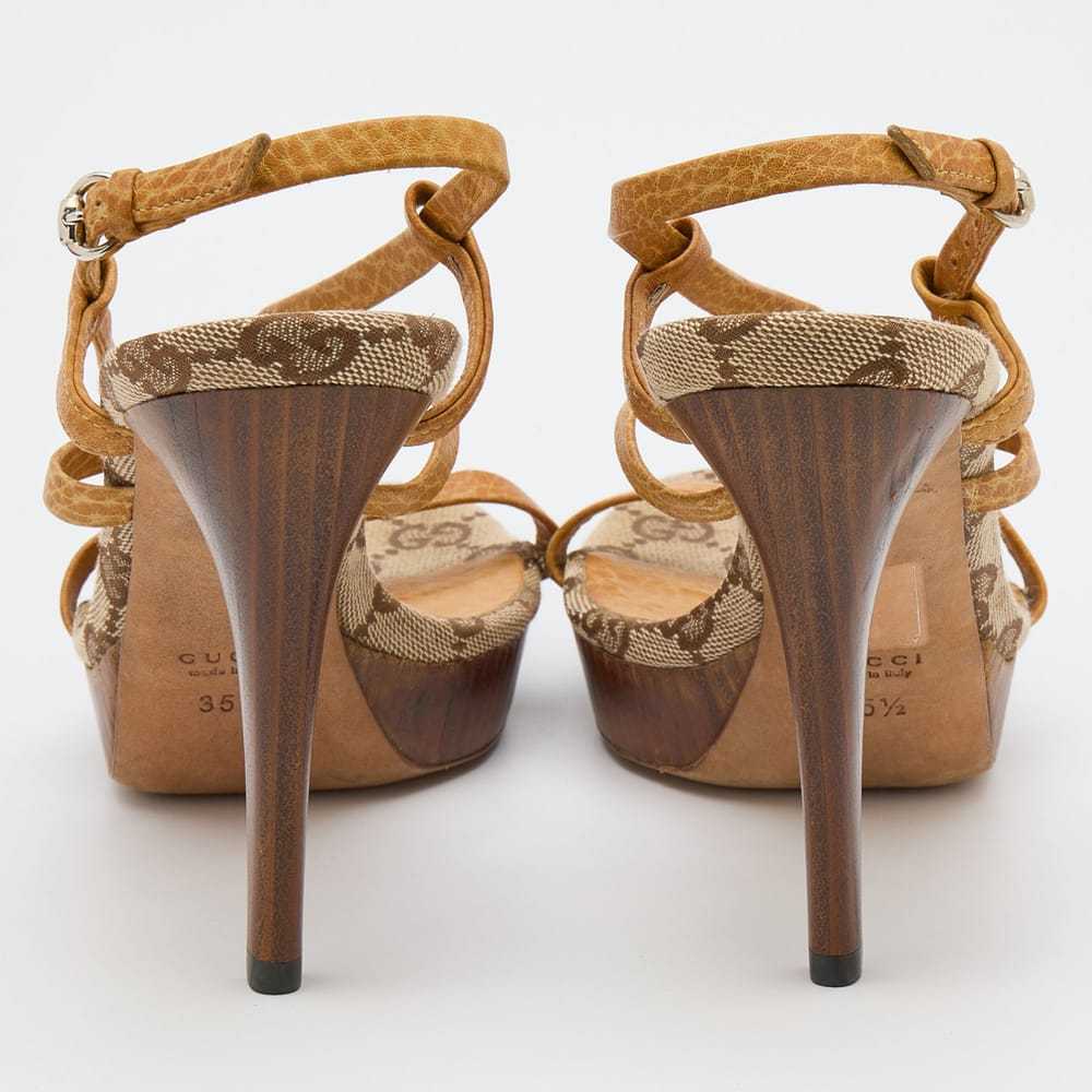 Gucci Leather sandal - image 4