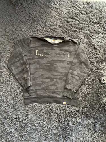 Carhartt Gray Camo Carhartt Crewneck