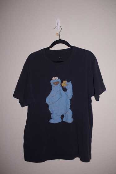 Vintage 2001 Sesame Street Live Tour T-Shirt Big Bird Elmo Cookie
