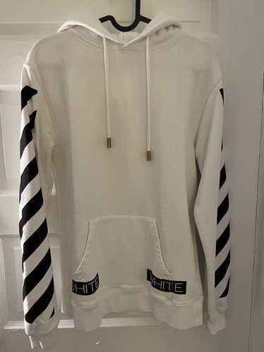 Off-White Off-White Blue Collar Hoodie - image 1