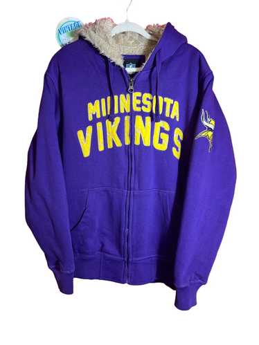 NFL Vikings sweater fur purple NFL rare