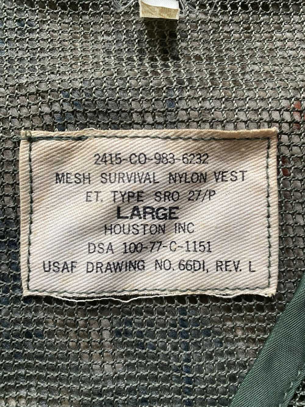 Usaf × Vintage Vintage USAF Vests 1977 - image 3