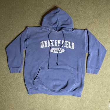 Wrigley Field 'Old School' Crewneck Flock Sweatshirt