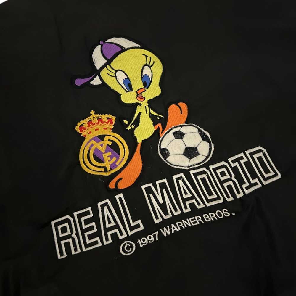 Warner Bros Vintage 1997 Warner Bros. Real Madrid… - image 3