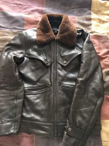 Acne Studios × Genuine Leather × Leather Jacket Br