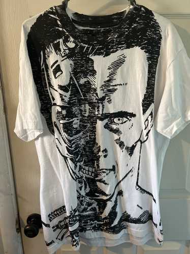 Movie Increase the peace Terminator hand painted t