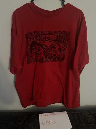 Supreme Supreme FW18 Faces Tee Red