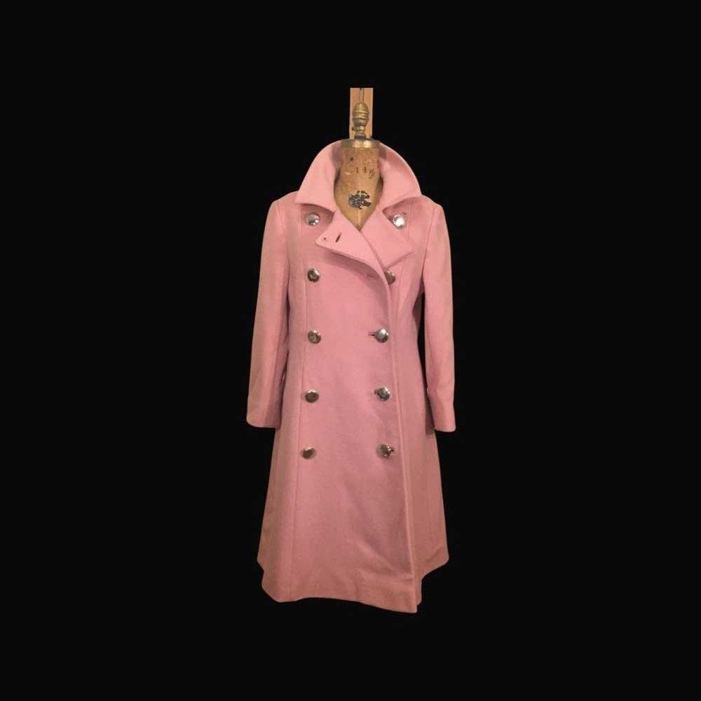 Vintage Vintage 60’s Pink Lilli Ann Wool Mod Doub… - image 1