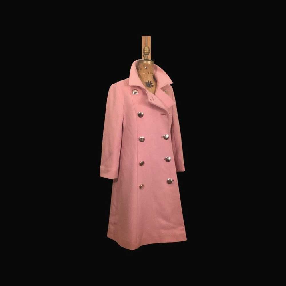 Vintage Vintage 60’s Pink Lilli Ann Wool Mod Doub… - image 6