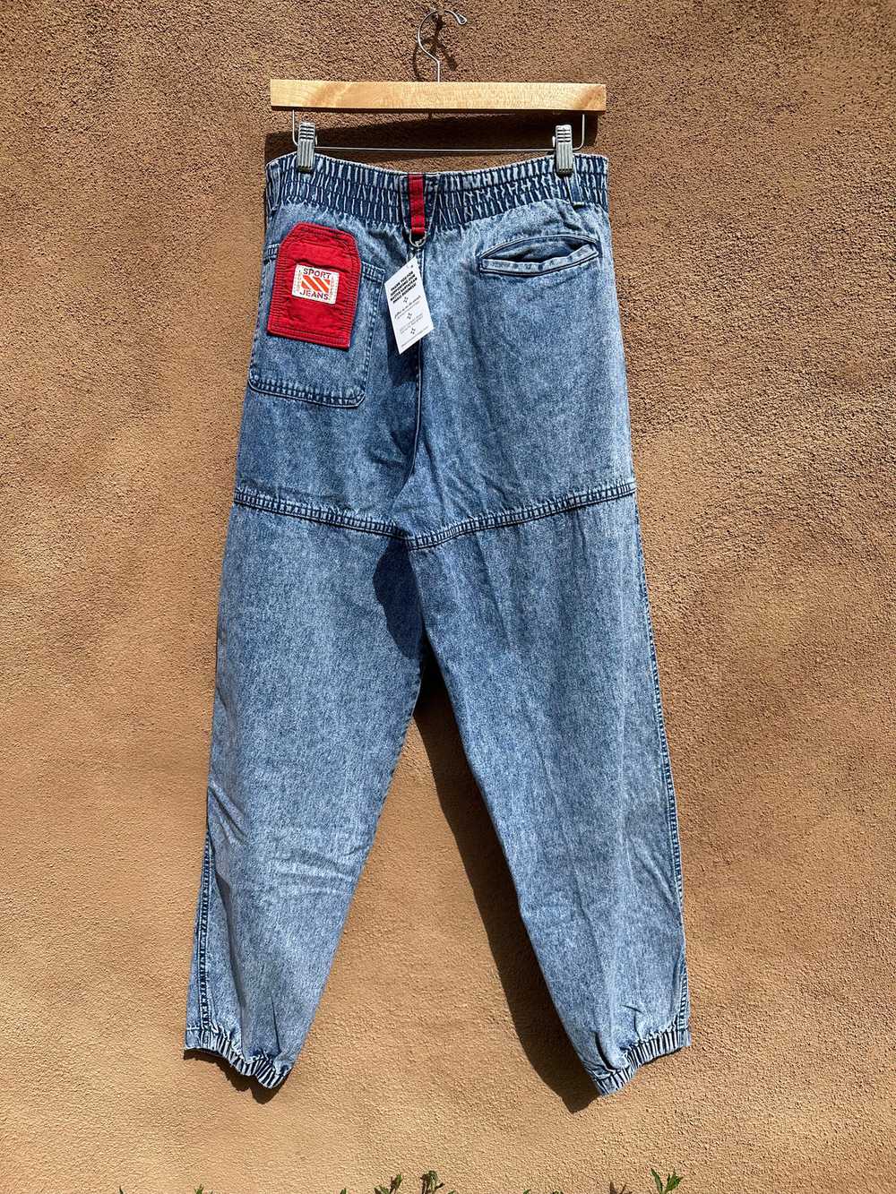 Rare! 1980's Levi's Baggy Stonewash "Sport Jeans" - image 3