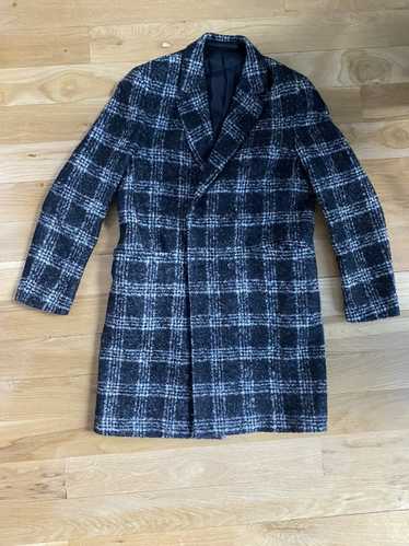 Time Homme Time Homme Wool Check coat
