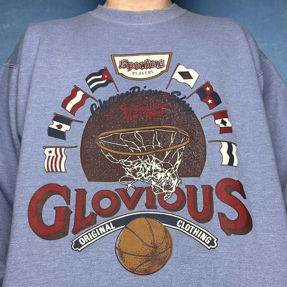 Hanes × Vintage vintage sports art sweatshirt - image 4