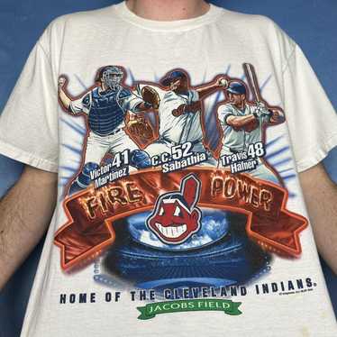 Vintage Cleveland Indians Eddie Murray Baseball Tshirt, Size Large