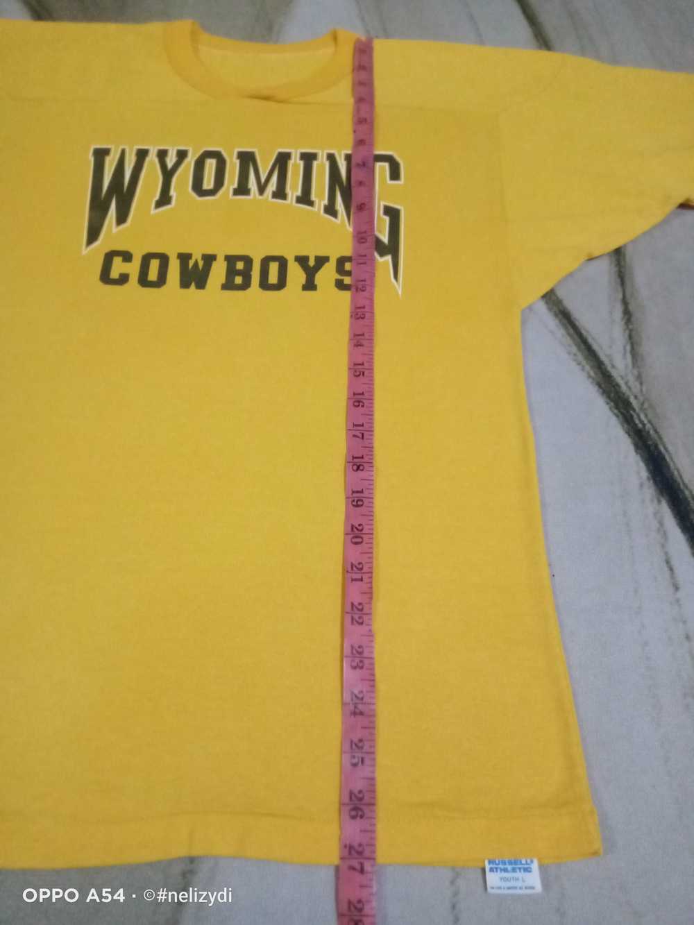 Vintage Vintage Wyoming cowboys tshirt - image 4
