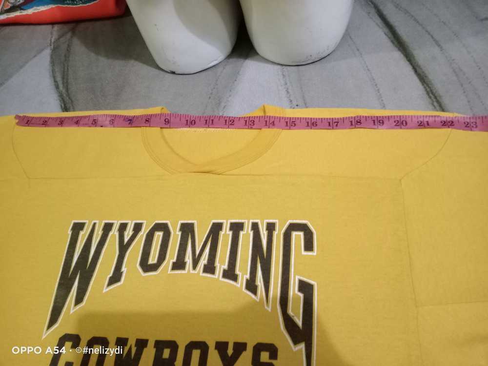 Vintage Vintage Wyoming cowboys tshirt - image 6