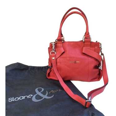 Other Sloane & Alex Bag Ruby Red Leather Tote Han… - image 1