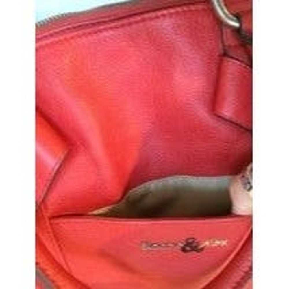 Other Sloane & Alex Bag Ruby Red Leather Tote Han… - image 5