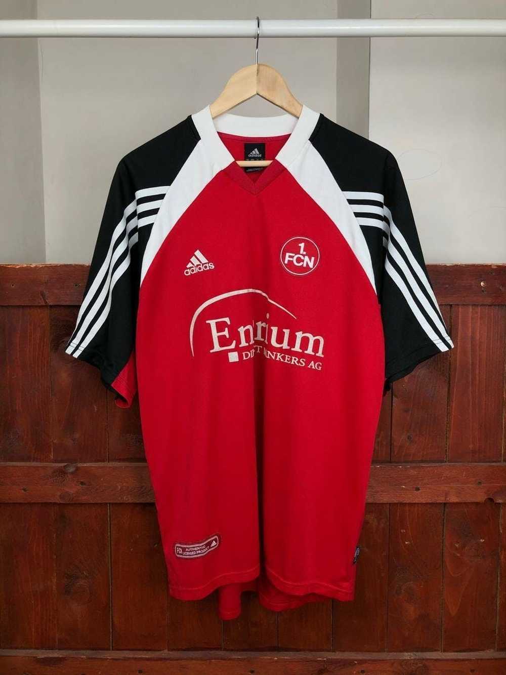 Adidas × Soccer Jersey × Vintage Adidas FC Nurnbe… - image 1