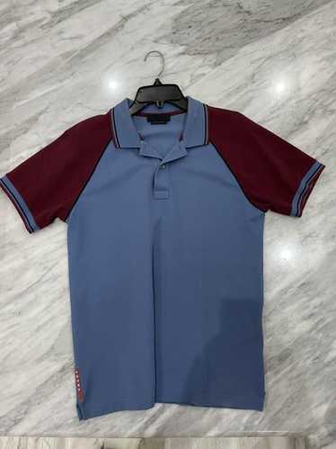 トップス Prada tricolor polo shirt navy 23856977_53892920_600.jpg