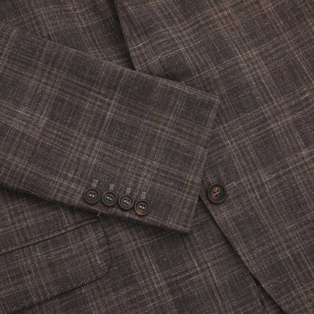 Brunello Cucinelli Wool Check Blazer - image 3