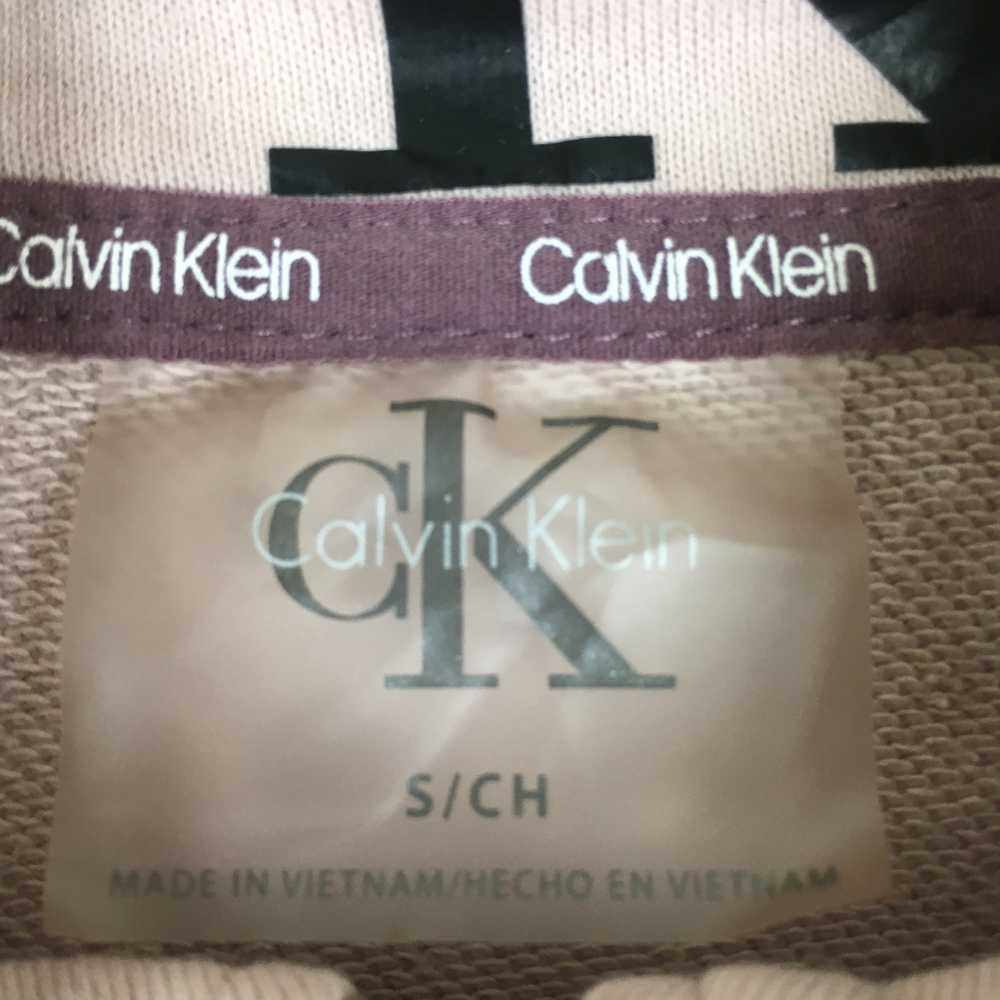 Vintage Authentic CALVIN KLEIN Womens Cropped Swe… - image 5