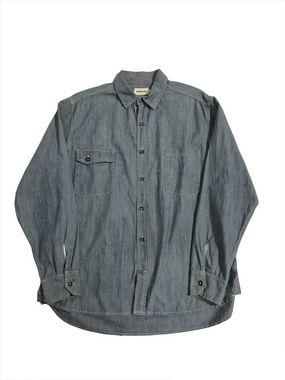 Taylor Stitch Taylor Stitch Long Shirt Denim - image 1