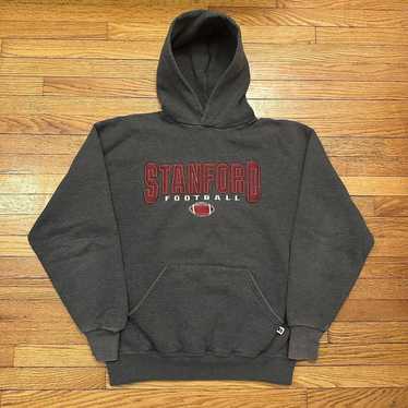 Vintage Russell Athletic Stanford University Football Hoodie Large  Collegiate