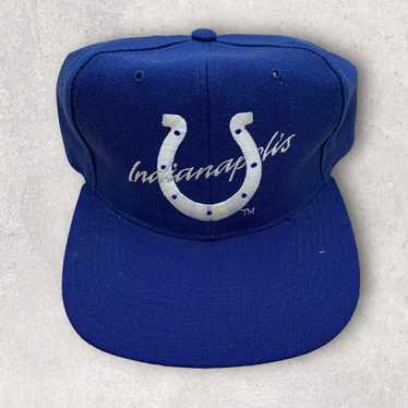 Indianapolis Colts Strapback Hat Reebok Puma Cap NFL Blue Pro Line On Field  OSFA