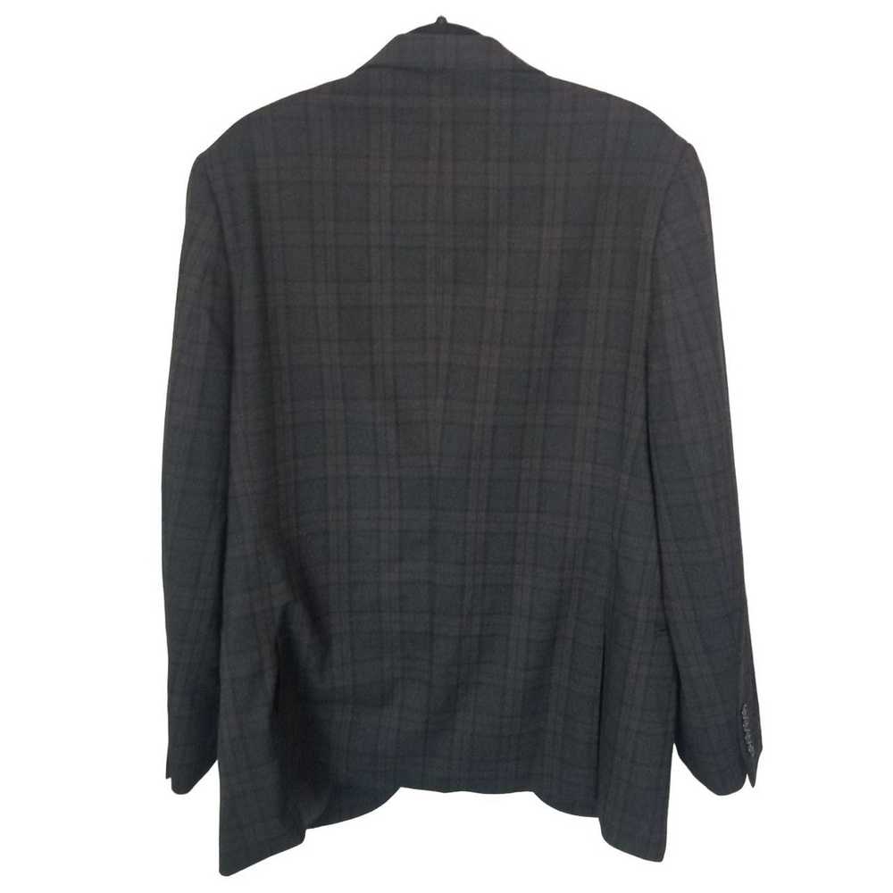 Stafford Stafford 44 Plaid Classic Fit 2-Button Y… - image 9