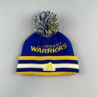 Adidas × NBA Golden State Warriors Beanie Hat Blue