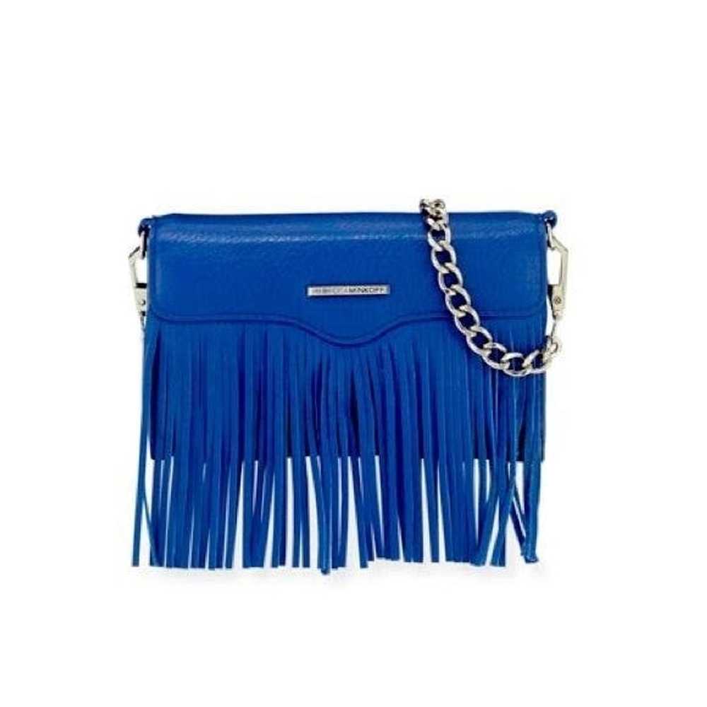 Rebecca Minkoff Rebecca Minkoff Finn Leather Frin… - image 1