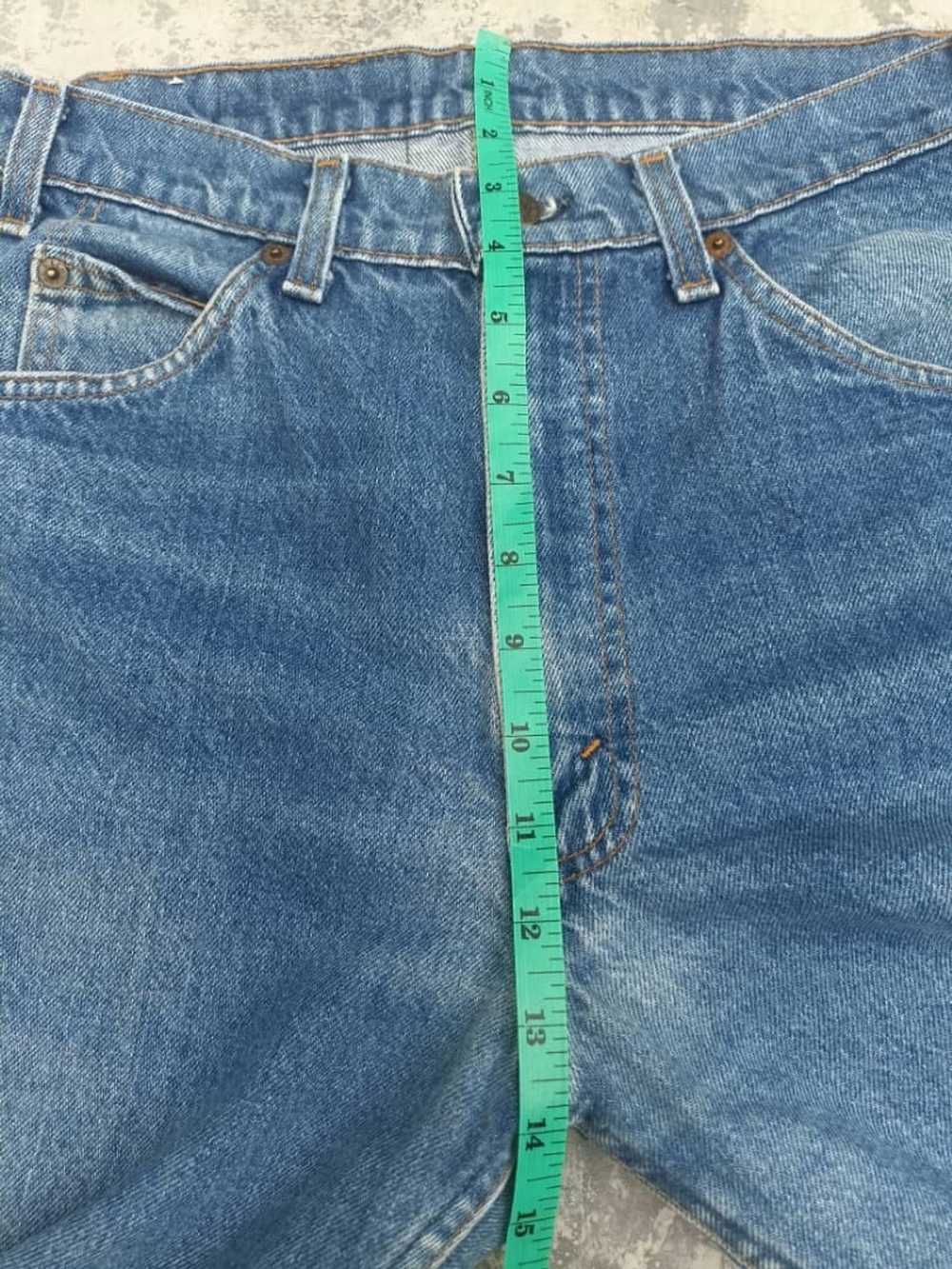Levi's Vintage Levi's 505 orange tab jeans - image 9