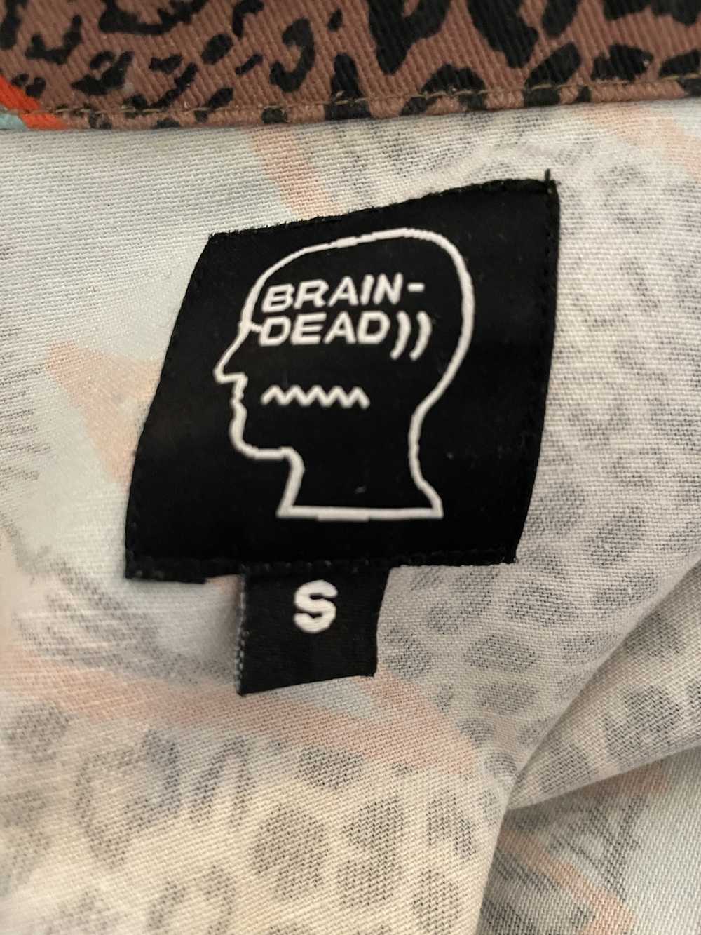 Brain Dead Mutated Cheetah Full Zip Short Sleeve … - image 4