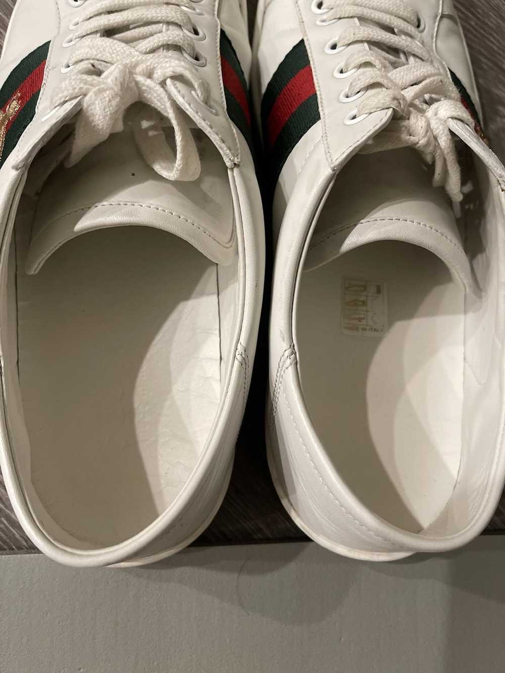 Gucci Gucci classic low top leather sneakers - image 3