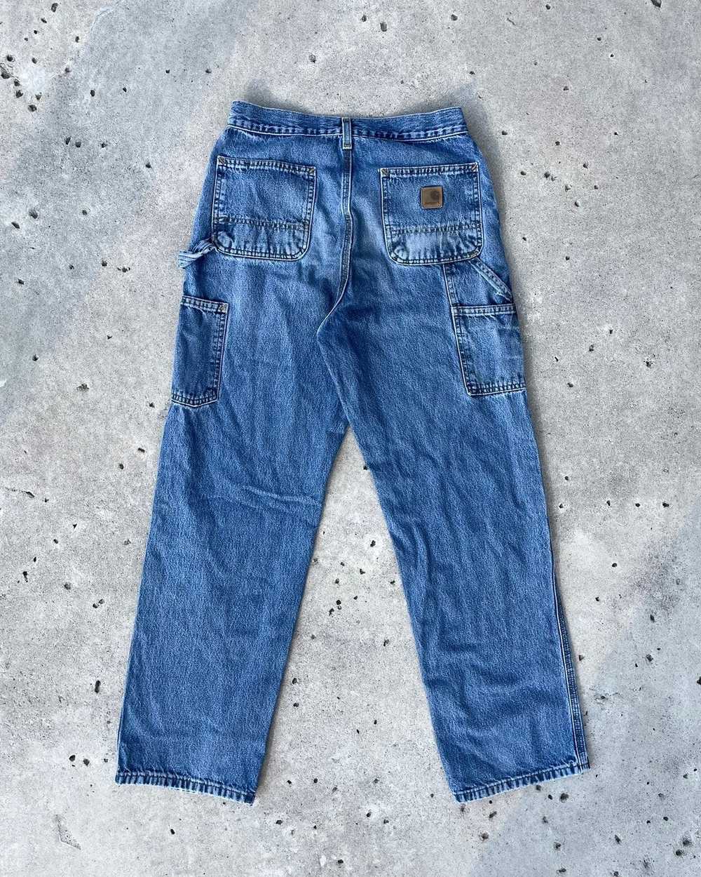 Vintage Vintage Carhartt dungaree jeans - image 2