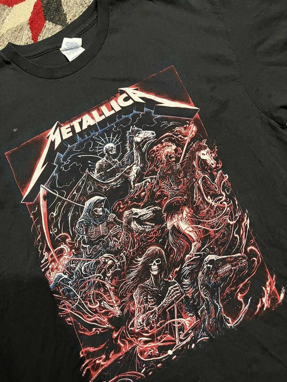 Band Tees × Metallica × Streetwear METALLICA GRAP… - image 2