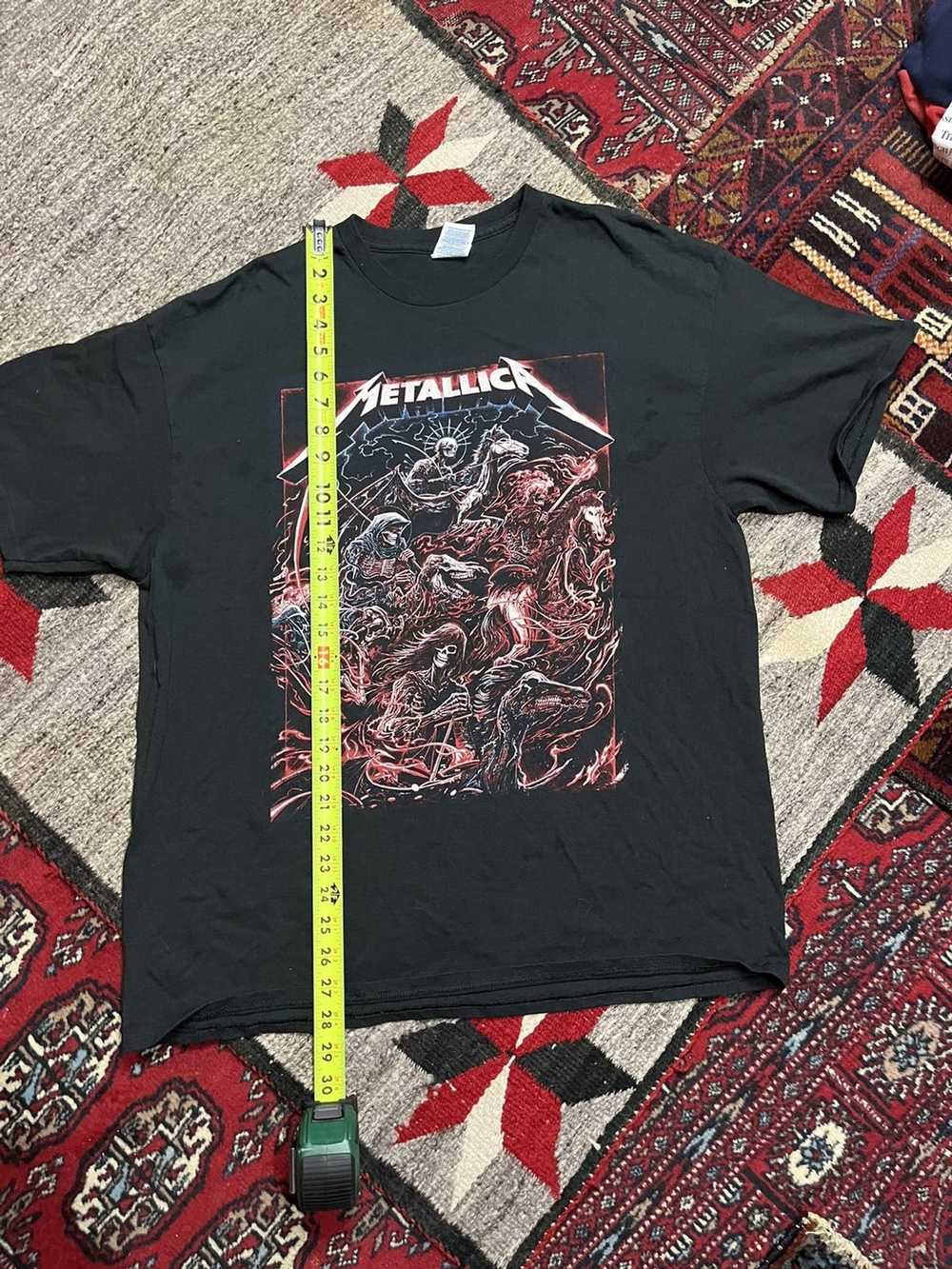 Band Tees × Metallica × Streetwear METALLICA GRAP… - image 4