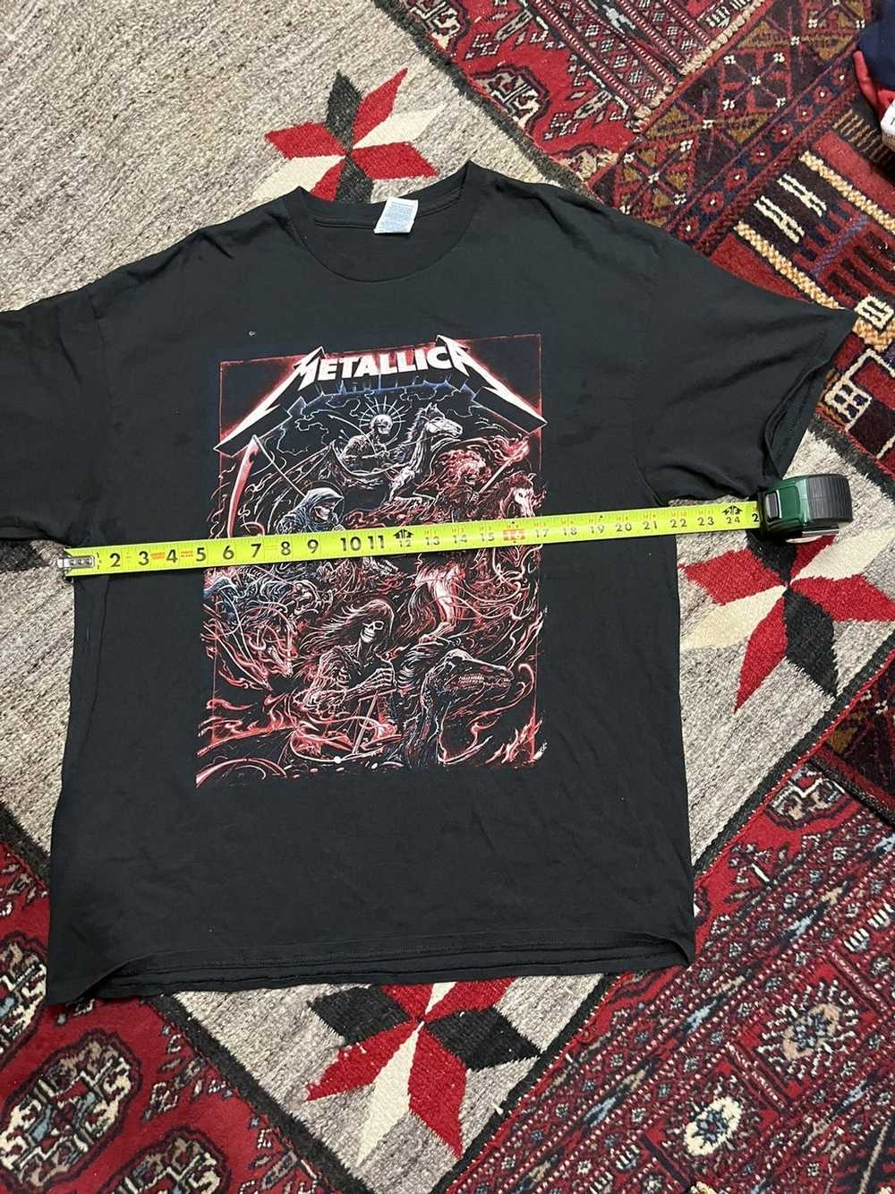 Band Tees × Metallica × Streetwear METALLICA GRAP… - image 5