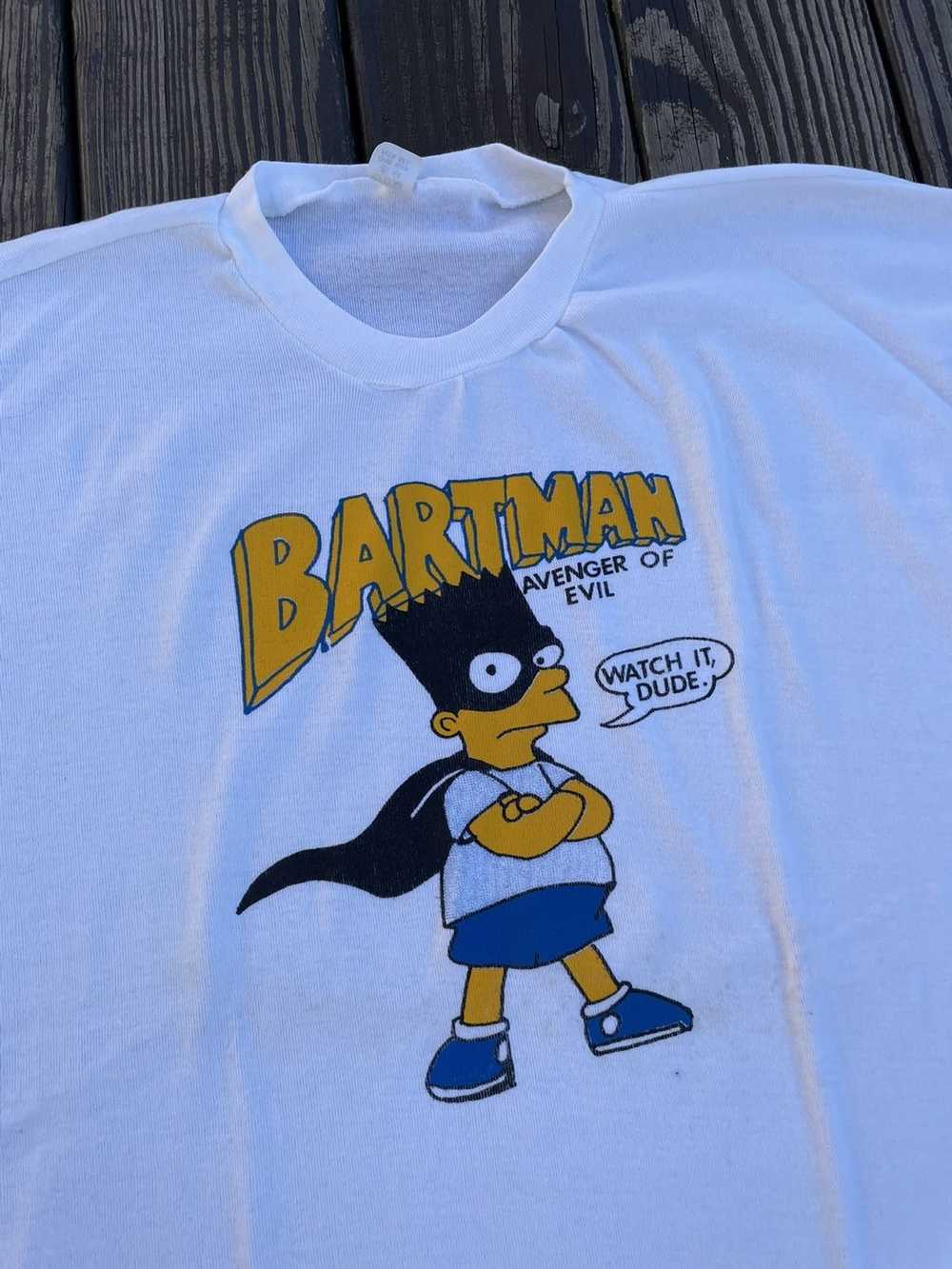 Streetwear × Vintage Vintage Bartman tee shirt XL - image 1