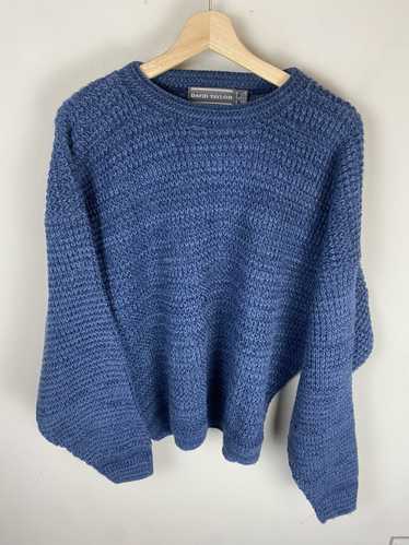 Coloured Cable Knit Sweater × Vintage Vintage Oce… - image 1